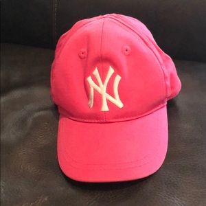 Infant Pink New York Yankees Baseball Cap Hat